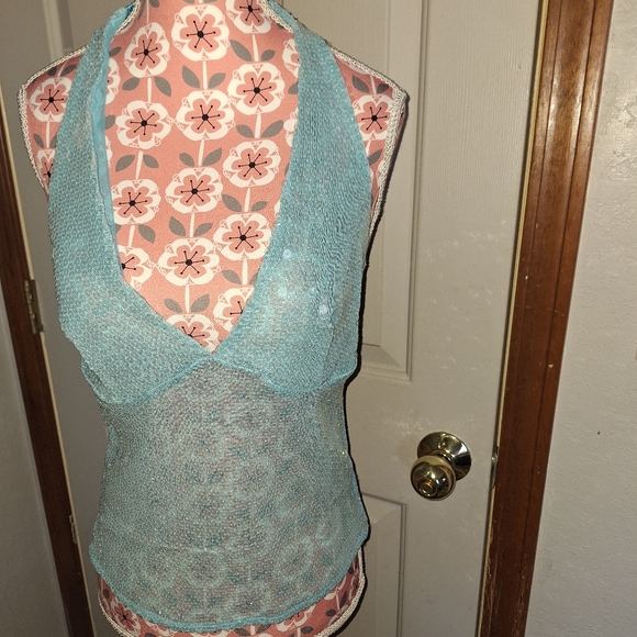 Free People Dance Til Dawn Halter NWT Size M - Picture 4 of 5